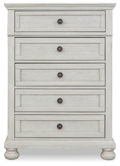 Robbinsdale Antique White Youth Bedroom Chest - Ornate Home