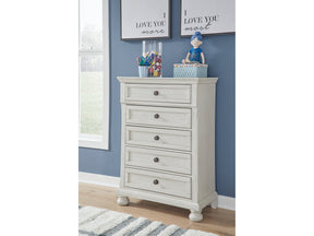 Robbinsdale Antique White Youth Bedroom Chest - Ornate Home