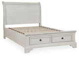 Robbinsdale Full Storage Bedroom Set with Nightstand (Online Special Price) - Ornate Home