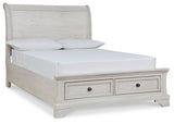 Robbinsdale Full Storage Bedroom Set with Nightstand (Online Special Price) - Ornate Home