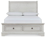 Robbinsdale Full Storage Bedroom Set with Nightstand - Ornate Home