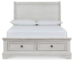 Robbinsdale Full Storage Bedroom Set with Nightstand - Ornate Home