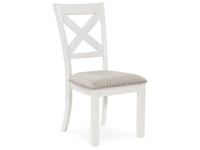 Robbinsdale White Dining Chair ( Set of 2) (Online Special Price) - Ornate Home