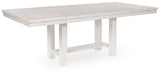 Robbinsdale White Dining Extension Table - Ornate Home