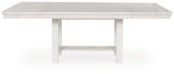 Robbinsdale White Dining Extension Table - Ornate Home