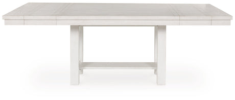 Robbinsdale White Dining Extension Table - Ornate Home