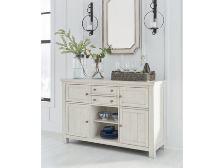 Robbinsdale White Dining Server - Ornate Home