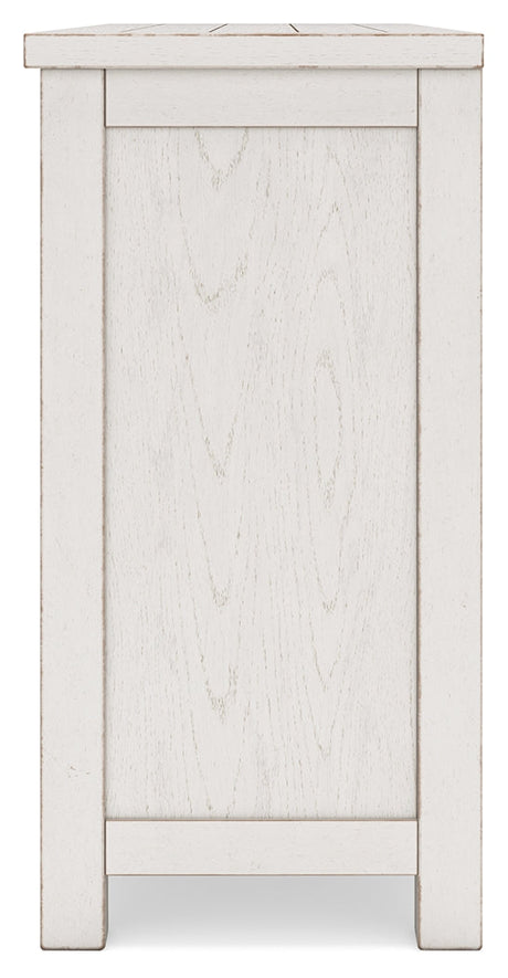 Robbinsdale White Dining Server - Ornate Home