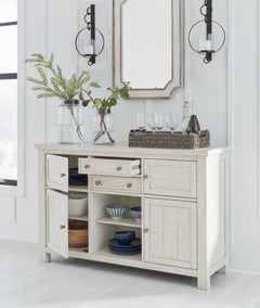 Robbinsdale White Dining Server - Ornate Home