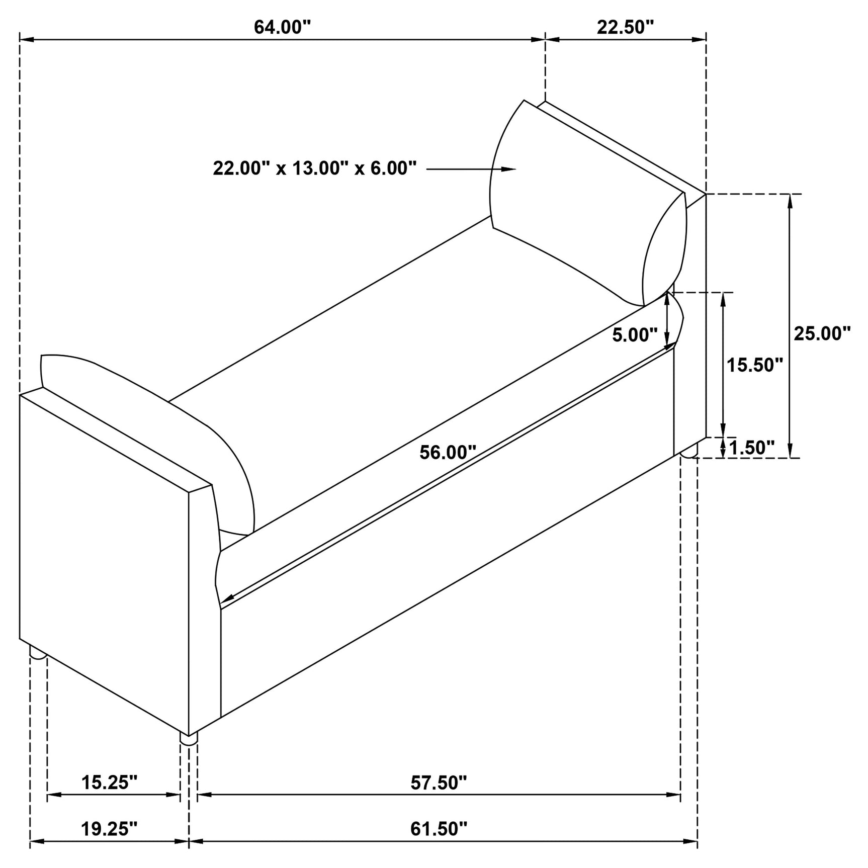 Robin Brown Accent Bench - Ornate Home