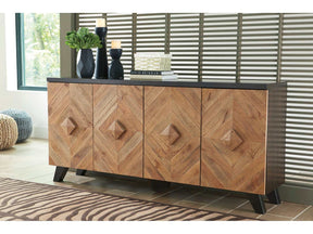 Robin Ridge Two-tone Brown Accent Cabinet (Online Special Price) - Ornate Home
