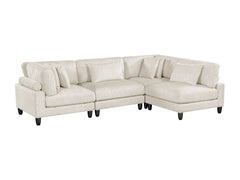 Robstown Beige 4-Piece Modular Sectional - Ornate Home