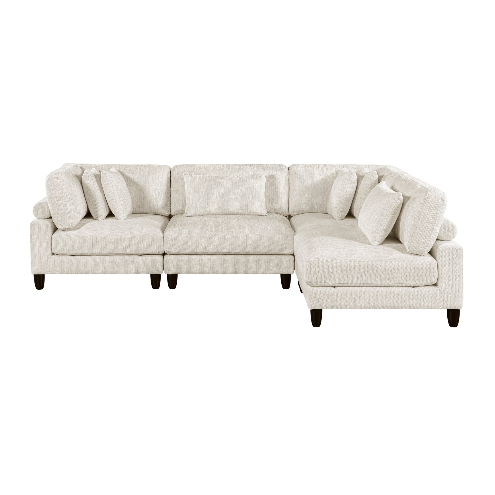 Robstown Beige 4-Piece Modular Sectional - Ornate Home