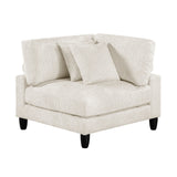 Robstown Beige 4-Piece Modular Sectional w/ Ottoman - Ornate Home