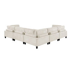 Robstown Beige 5-Piece Modular Sectional - Ornate Home
