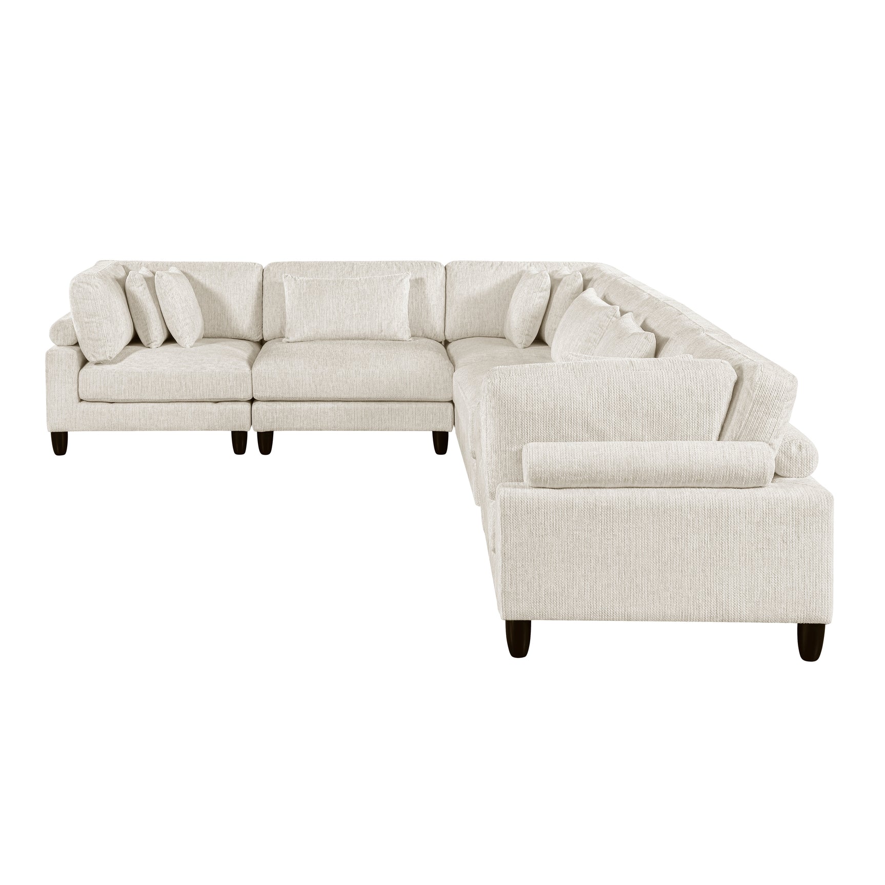 Robstown Beige 6-Piece Modular Sectional - Ornate Home