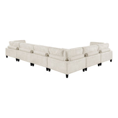 Robstown Beige 6-Piece Modular Sectional - Ornate Home