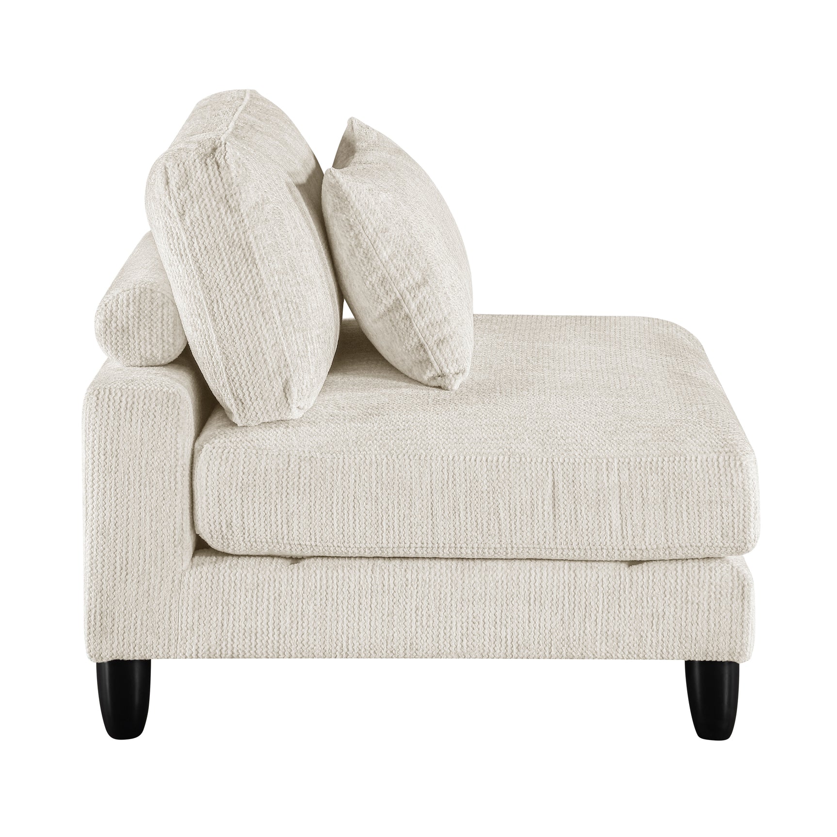 Robstown Beige Armless Chair - Ornate Home