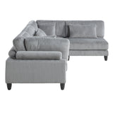 Robstown Gray 4-Piece Modular Sectional - Ornate Home