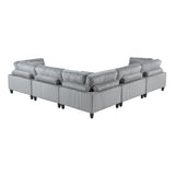 Robstown Gray 5-Piece Modular Sectional - Ornate Home
