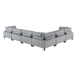 Robstown Gray 6-Piece Modular Sectional - Ornate Home