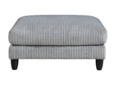 Robstown Gray Ottoman - Ornate Home