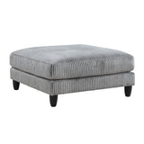 Robstown Gray Ottoman - Ornate Home