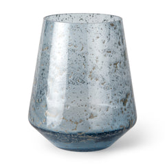 Robyn Blue Tall Glass Vase - Ornate Home