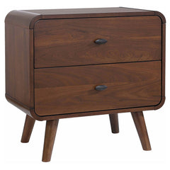 Robyn Dark Walnut 5-piece Twin Bedroom Set - Ornate Home
