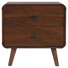 Robyn Dark Walnut Nightstand - Ornate Home
