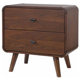 Robyn Dark Walnut Nightstand - Ornate Home