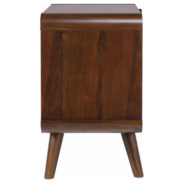 Robyn Dark Walnut Nightstand - Ornate Home