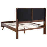 Robyn Dark Walnut Wood Full Platform Bed - Ornate Home