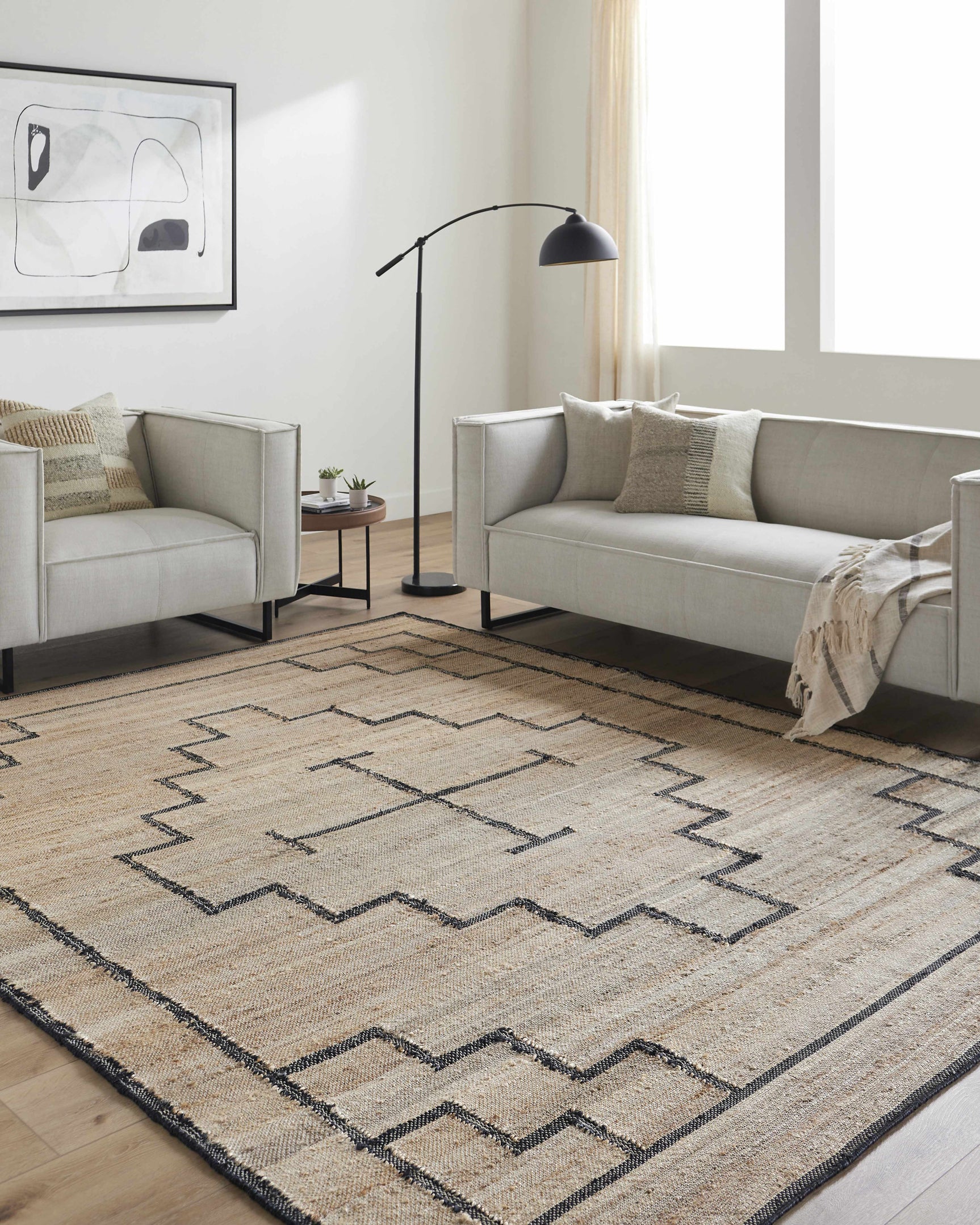 Robyn Handmade Jute Carpet - Clearance - Ornate Home