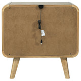 Robyn Light Ash 2-drawer Nightstand Bedside Table - Ornate Home