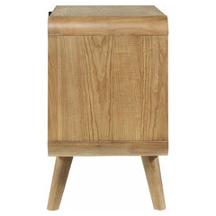 Robyn Light Ash 2-drawer Nightstand Bedside Table - Ornate Home