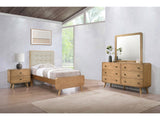 Robyn Light Ash 4-piece Twin Bedroom Set - Ornate Home