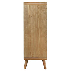 Robyn Light Ash 5-drawer Bedroom Chest of Drawers - Ornate Home