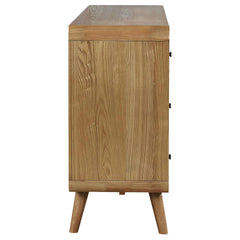 Robyn Light Ash 6-drawer Bedroom Dresser - Ornate Home