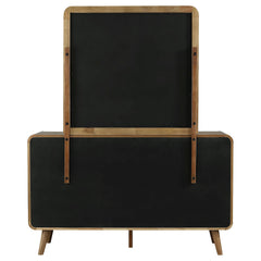Robyn Light Ash 6-drawer Bedroom Dresser and Mirror - Ornate Home