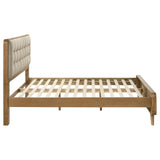 Robyn Light Ash Wood Queen Platform Bed - Ornate Home