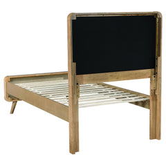 Robyn Light Ash Wood Twin Platform Bed - Ornate Home
