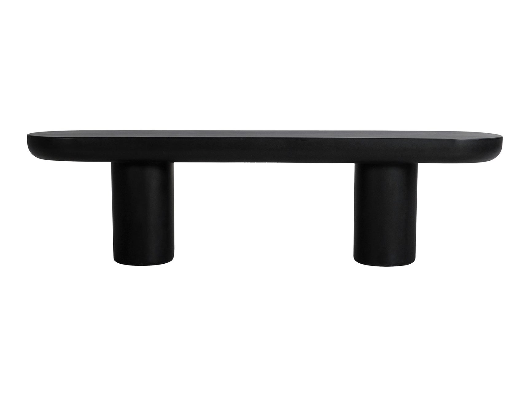 Rocca Black Bench - Ornate Home