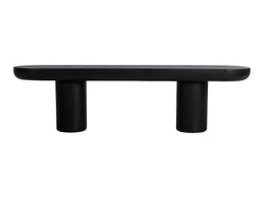 Rocca Black Bench - Ornate Home