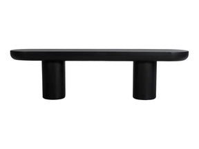 Rocca Black Bench - Ornate Home