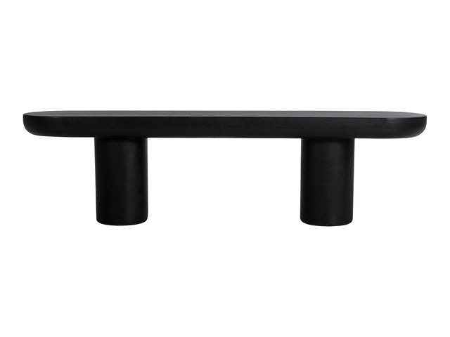 Rocca Black Bench - Ornate Home