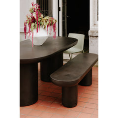 Rocca Black Bench - Ornate Home
