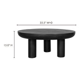 Rocca Black Coffee Table - Ornate Home