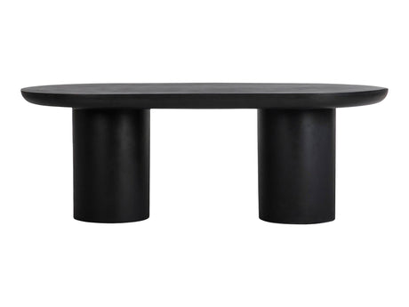 Rocca Black Dining Table - Ornate Home