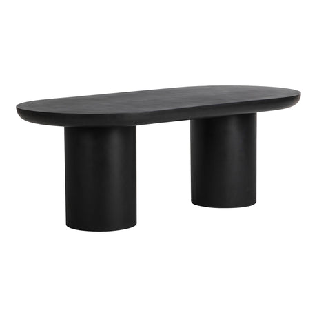 Rocca Black Dining Table - Ornate Home
